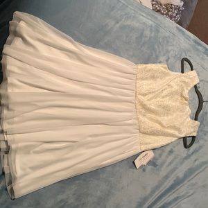 Formal dress with belt